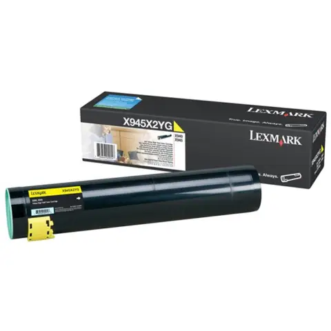 Toner Lexmark X945X2YG Yellow do drukarek (Oryginalny)